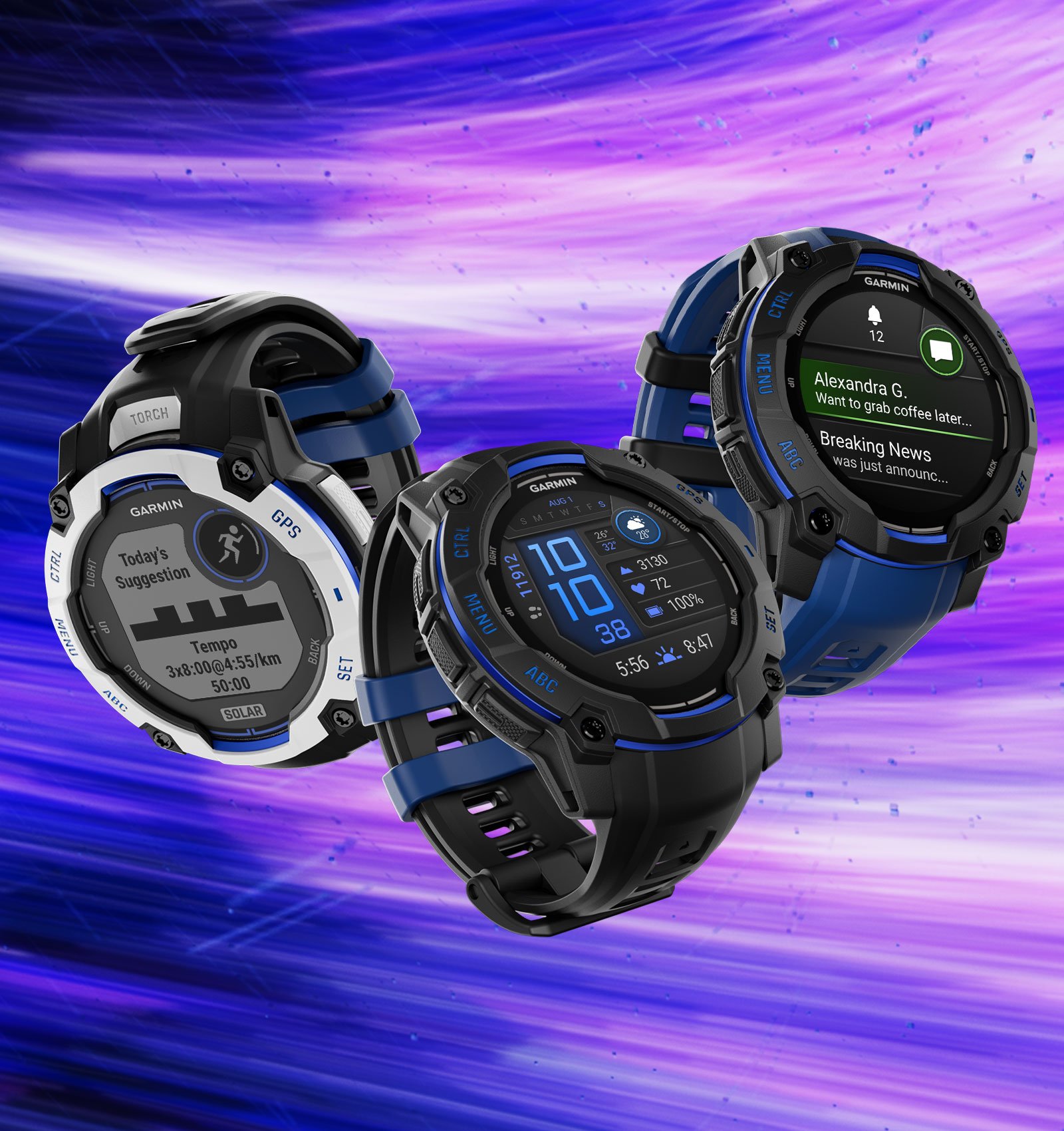 Instinct 3 Supernova - Limited EditionRugged  Outdoor  GPS  Smartwatch