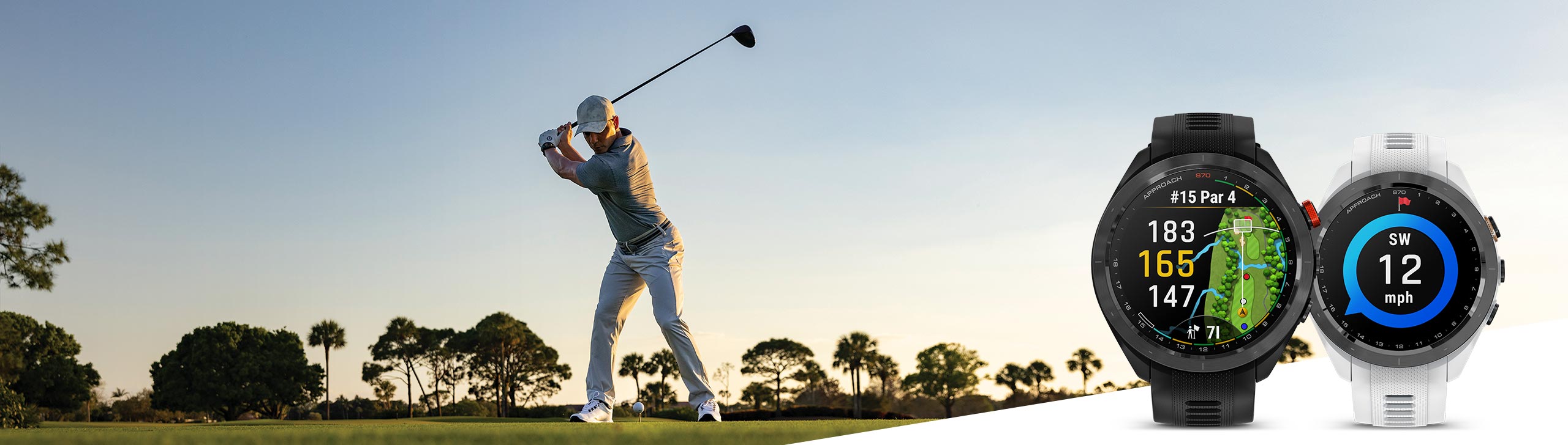 Approach S70 - Premium GPS Golf Wearable Device