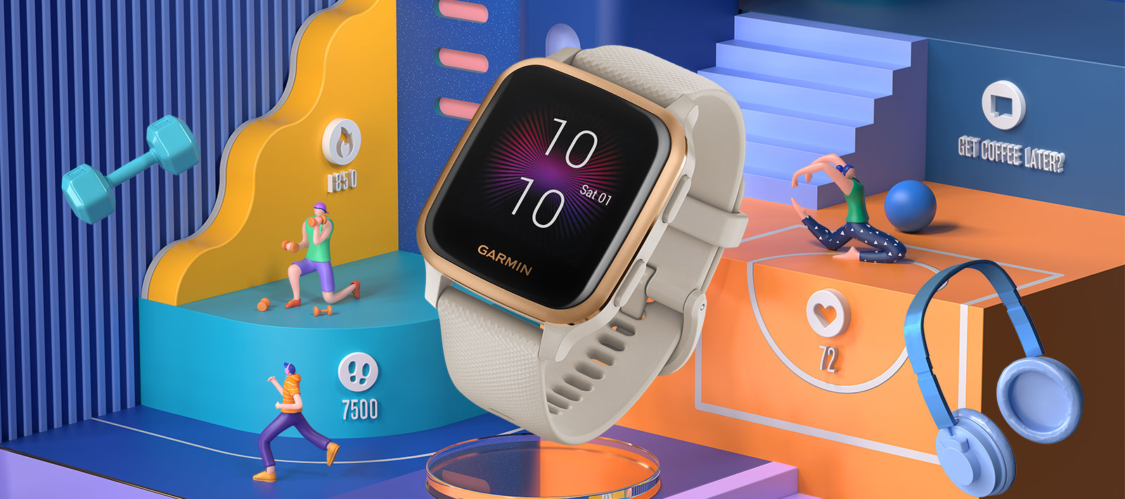 Venu Sq - GPS Smartwatch