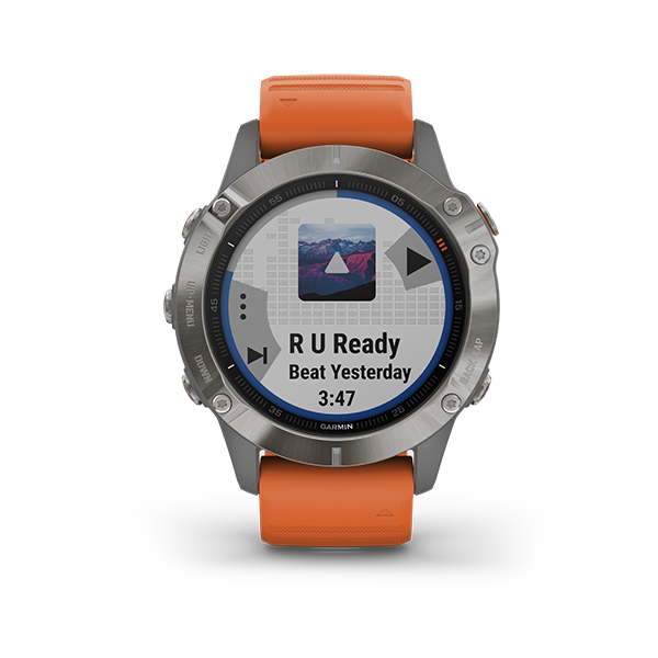 Garmin fenix 2025 6 orange