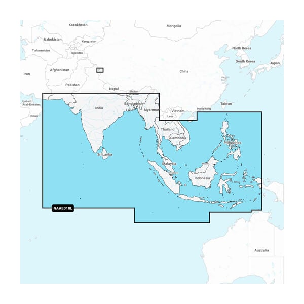 Indian Ocean & South China Sea - Marine Charts