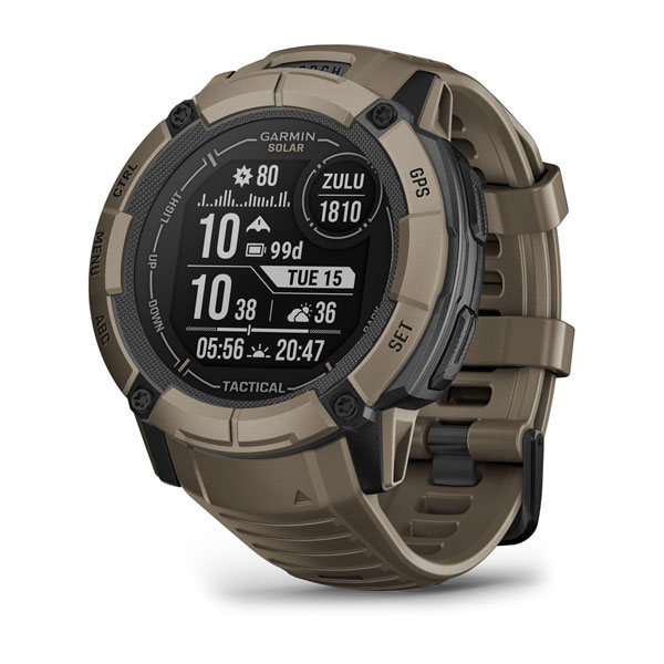 Garmin Instinct 2S Solar Standard Edition 40mm Rugged GPS Smartwatch, Mist  Gray 