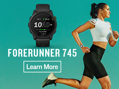 Garmin Forerunner 745, GPS Running Watch, Detailed Training Stats and  On-Device Workouts, Essential Smartwatch Functions, Black