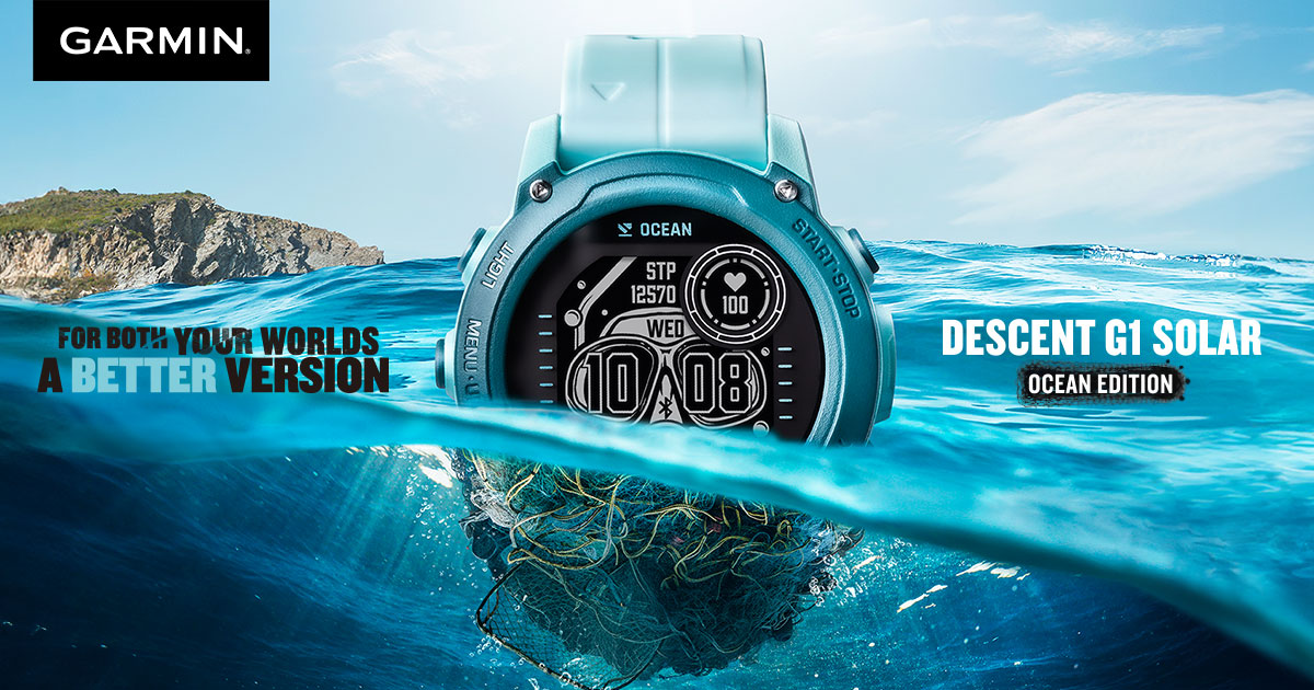 Descent G1 the solar powered dive computer and smartwatch | Garmin